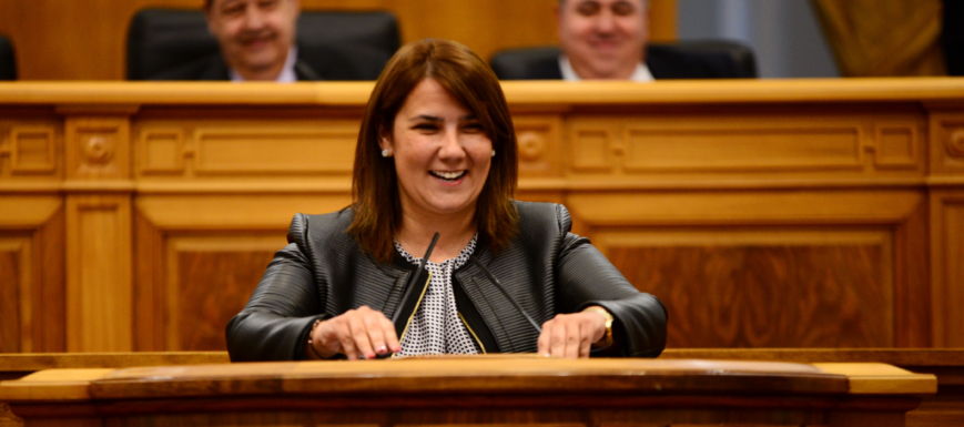Tita García, consejera de Fomento de Castilla-La Mancha