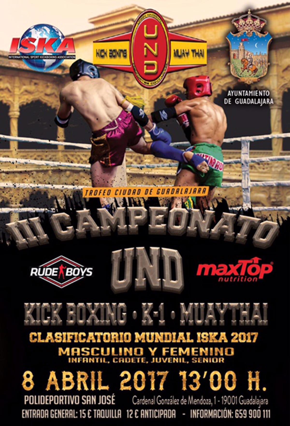 Guadalajara acoge el mejor kick boxing de España, desde la categoría infantil a la sénior ENCLM