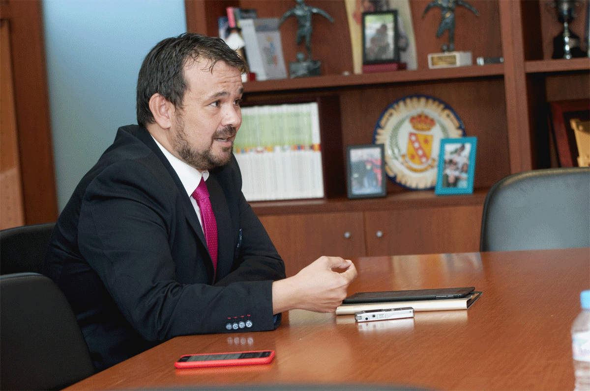 Juan Ramón Amores sufre la ELA