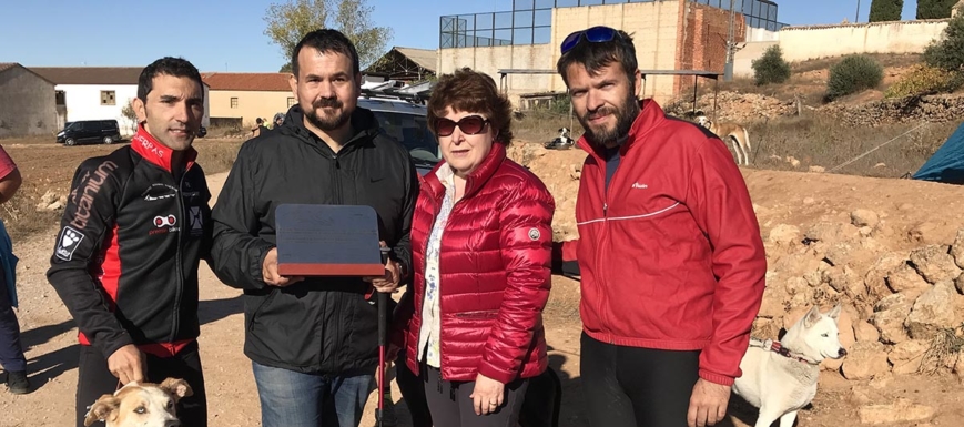 Juan Ramón Amores (segundo por la izquierda) ha destacado la importancia de las ayudas a los eventos deportivos