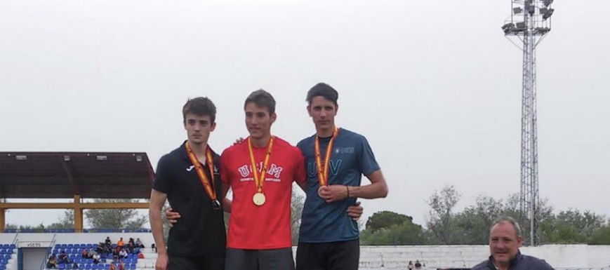 Lucas Búa, campeón de España universitario