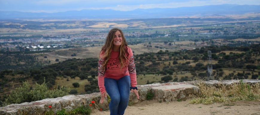 Isabel Rico, al pie de