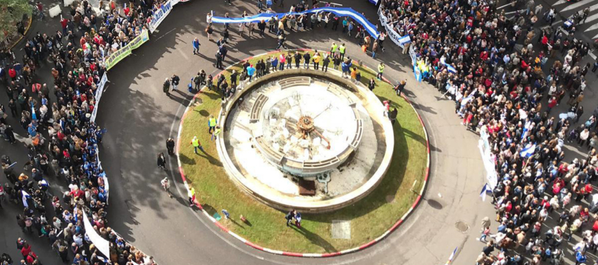 Manifestación en Talavera el 11 del 11 de 2018
