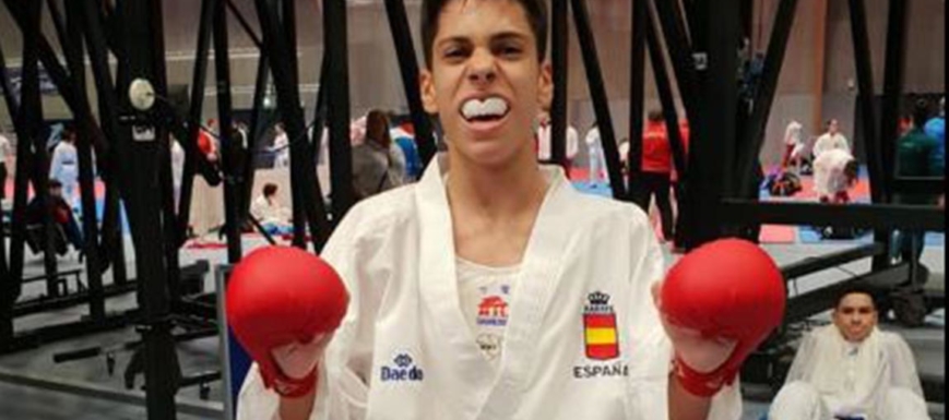 Víctor Cuerva, bronce europeo