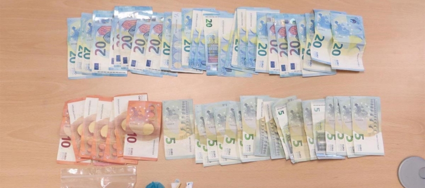 Efectos intervenidos al hombre que fue descubierto con cocaína en Tarancón