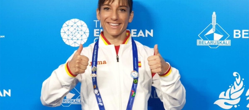 Sandra Sánchez, oro en los Juegos Europeos