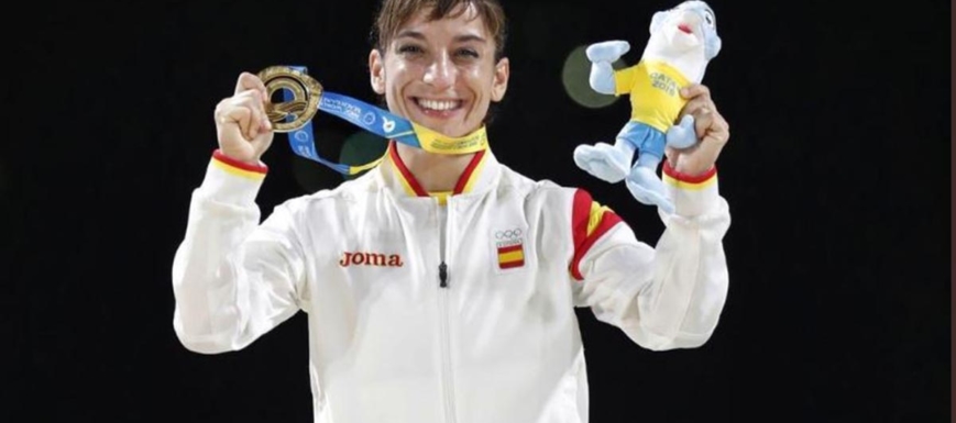 Sandra Sánchez, oro también sobre la arena