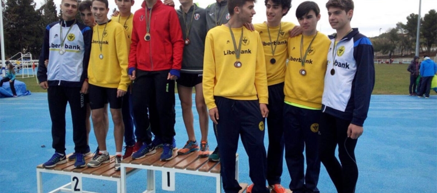 El Liberbank Club Atletismo Toledo logró 23 medallas en el Campeonato Provincial Escolar en pista