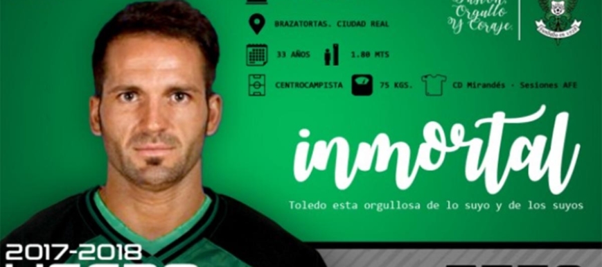 Usero, el nuevo medio del Toledo