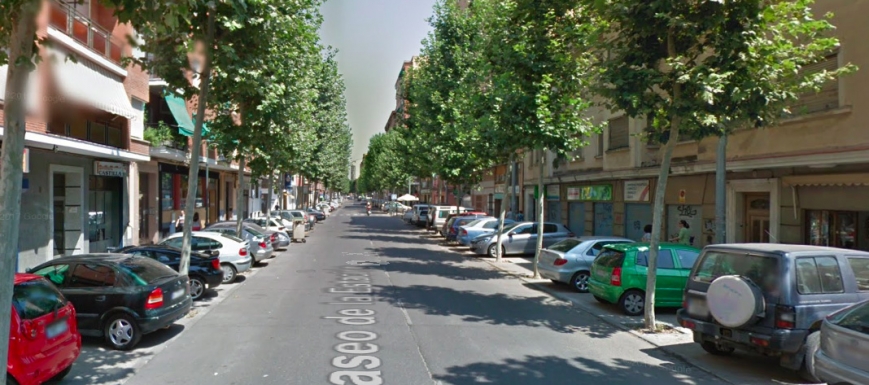 Paseo de la Estación, en Talavera