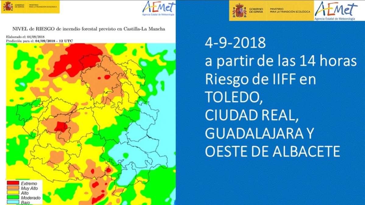 Posibles tormentas en Albacete y temperaturas en descenso hoy en