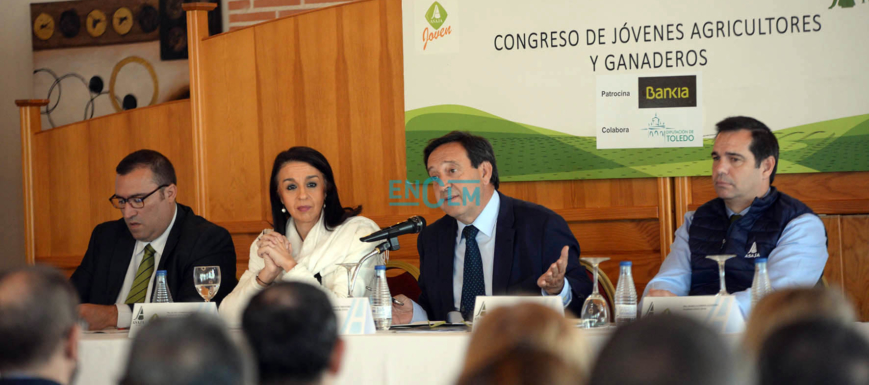 Pedro Barato durante el congreso de Asaja celebrado en Toledo.