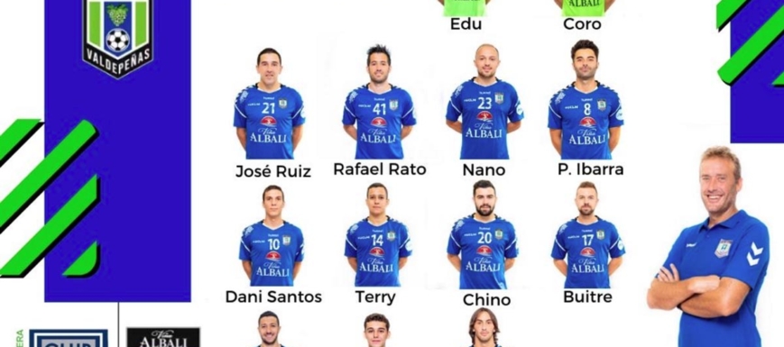Convocatoria del Viña Albali Valdepeñas para el partido de la Copa del Rey