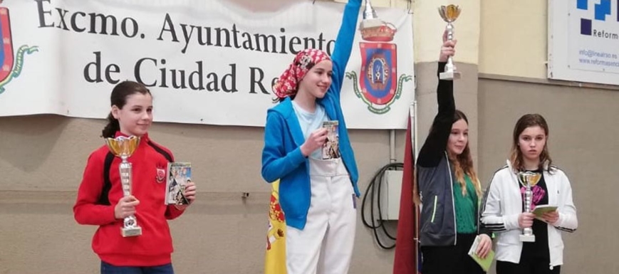 Buena actuación del Club de Esgrima Toledo en el Regional de Menores