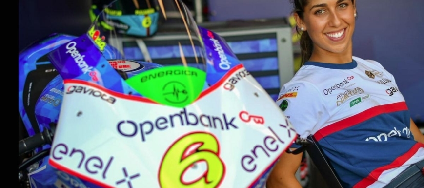 María Herrera sigue rompiendo moldes en el mundo del motociclismo