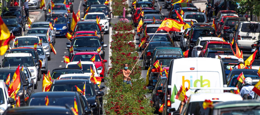 Manifestaciones promovidas por Vox