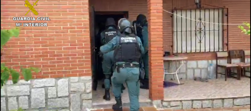 Operación de la Guardia Civil contra el tráfico de drogas
