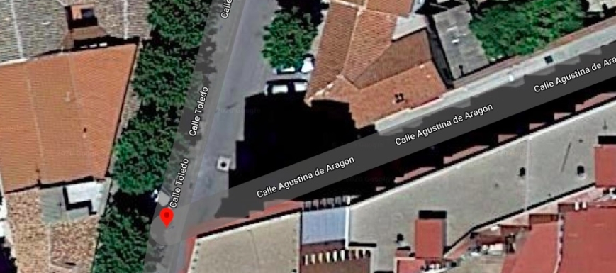 Calle Toledo, en Manzanares